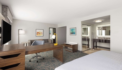 Habitación estándar, 1 cama de matrimonio grande con sofá cama