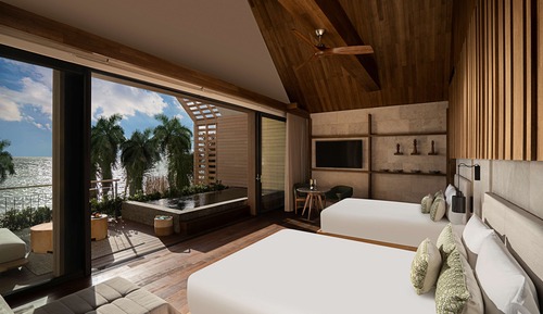 Oceanfront Veranda Pool Suite - Queen