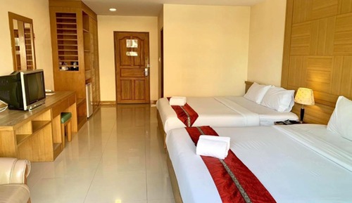 Habitación cuádruple Deluxe