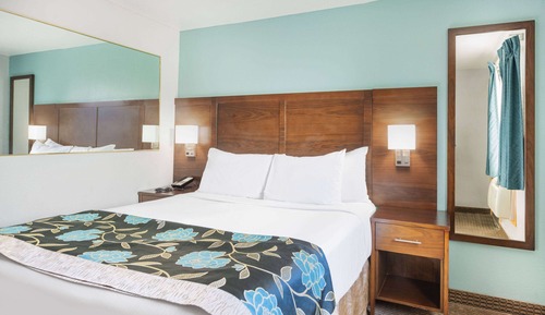 Habitación, 1 cama de matrimonio, no fumadores, vistas a la piscina