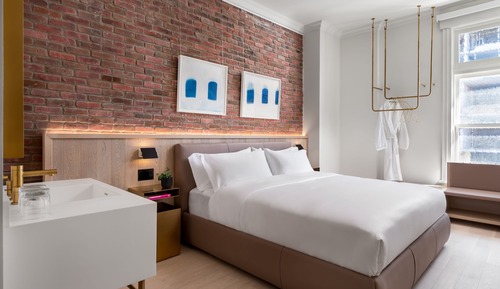 Habitación, 1 cama de matrimonio grande, en esquina