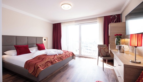 Habitación, vistas al lago