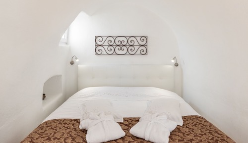 Suite de luna de miel, bañera de hidromasaje (Sunset, Caldera View)