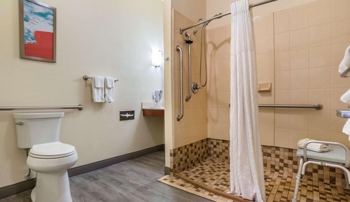 Habitación, 2 camas de matrimonio, accesible para personas con discapacidad, no fumadores