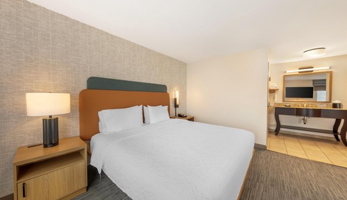 Suite estudio, 1 cama de matrimonio grande con sofá cama
