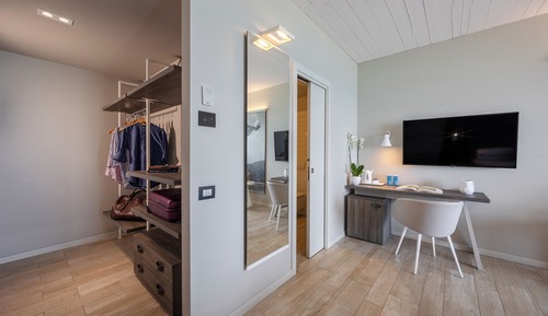 Habitación cuádruple Deluxe, vistas al mar