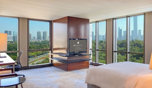Suite estudio ejecutiva, 1 cama de matrimonio grande
