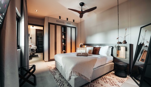 Ático de lujo, 2 habitaciones, vistas al mar