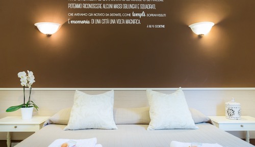 Habitación con 1 cama doble o 2 individuales