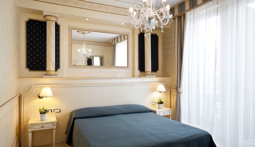 Habitación con 1 cama doble o 2 individuales