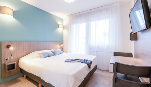 Estudio, 1 cama doble, balcón