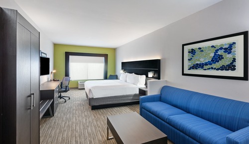 Suite, 1 cama de matrimonio grande con sofá cama