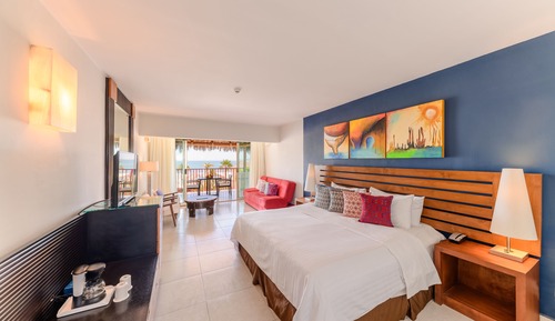 Habitación estándar doble, 1 cama doble, vistas al mar