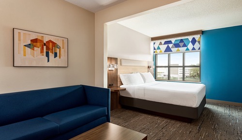 Habitación estándar, 1 cama de matrimonio grande con sofá cama