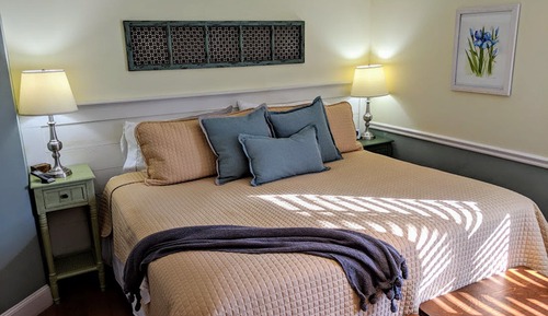 Habitación clásica, 1 cama de matrimonio grande, baño privado, en la zona del jardín