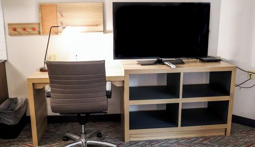 Suite estudio, 1 cama de matrimonio, accesible para personas con discapacidad (Comm, Tub)