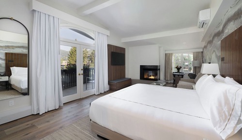 Habitación Deluxe, 1 cama de matrimonio grande, vistas a la montaña