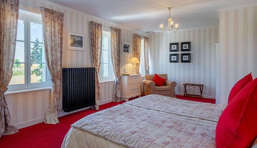 Habitación doble (Manoir située à l'étage)