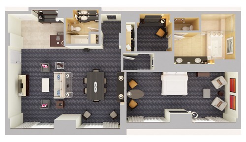 Signature Suite - 1 Bedroom/1 King Bed