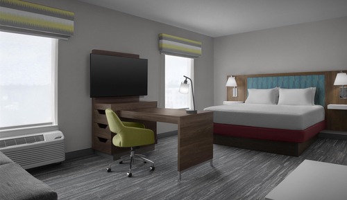 Suite estudio, 1 cama de matrimonio grande