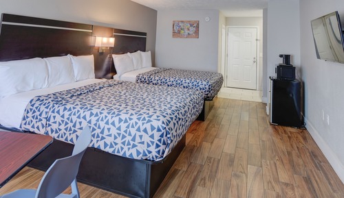 Habitación, 2 camas de matrimonio, accesible para personas con discapacidad, no fumadores