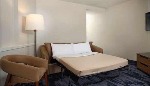 Estudio, 1 cama de matrimonio grande con sofá cama, no fumadores