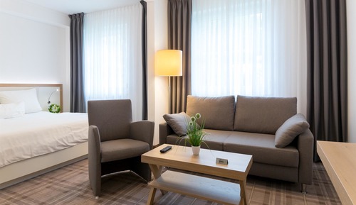 Habitación Confort doble, en la zona del jardín
