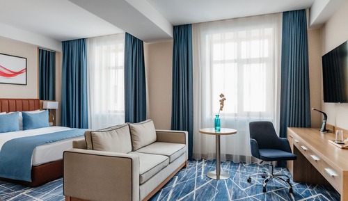 Habitación, 1 cama de matrimonio, accesible para personas con discapacidad