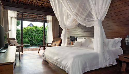 Chalet piscina tropical