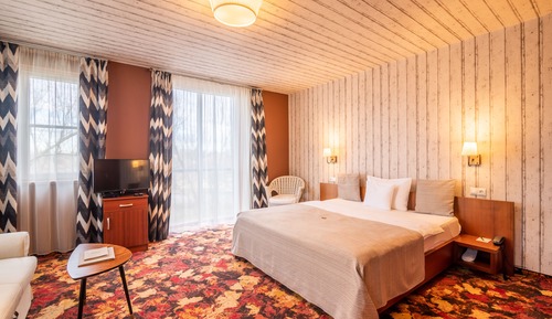 Habitación estándar con 1 cama doble o 2 individuales