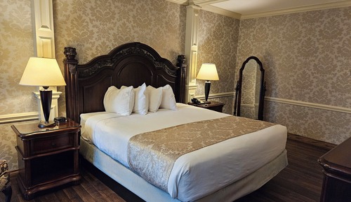 Habitación romántica, 1 cama de matrimonio grande