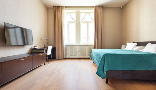 Habitación Deluxe con 1 cama doble o 2 individuales, no fumadores, cocina básica