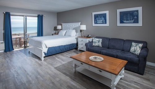 Estudio, 1 cama de matrimonio con sofá cama