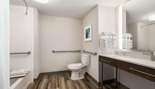Habitación, 2 camas de matrimonio, accesible para personas con discapacidad, no fumadores