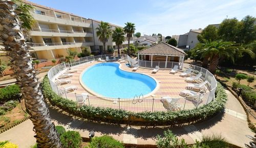 Apartamento, 1 habitación, vistas a la piscina