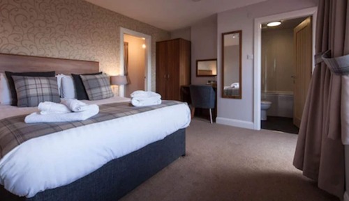 Suite familiar, 2 habitaciones, vistas parciales al mar (In Uig Lodge)