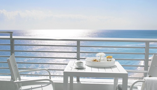 Suite, 2 camas dobles, frente al mar