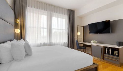 Habitación ejecutiva, 1 cama de matrimonio grande, accesible para personas con discapacidad