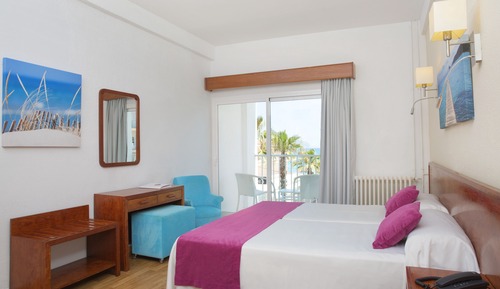 Habitación doble, balcón