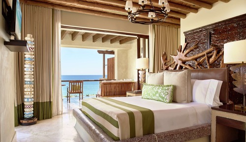 Suite panorámica, 1 cama de matrimonio grande, vistas parciales al mar (Estrella)