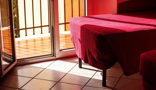 Habitación cuádruple, balcón