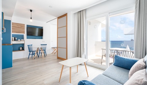 Apartamento, 1 habitación, terraza, vistas parciales al mar (2 adults)