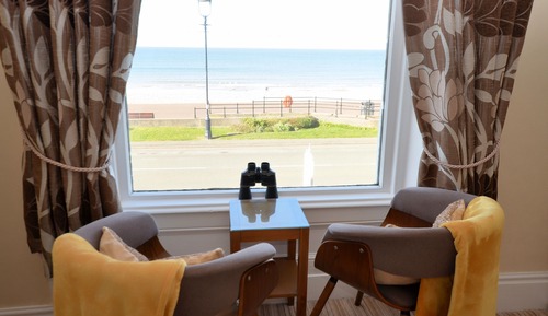 Habitación estándar doble, baño privado, vistas al mar (1st floor)