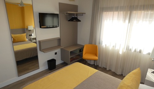 Habitación doble de uso individual
