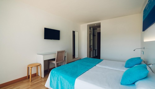 Habitación estándar doble de uso individual, vistas a la piscina