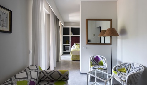 Suite, vistas al jardín
