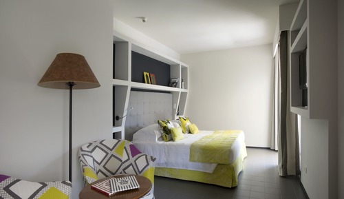 Habitación individual superior, vistas al jardín
