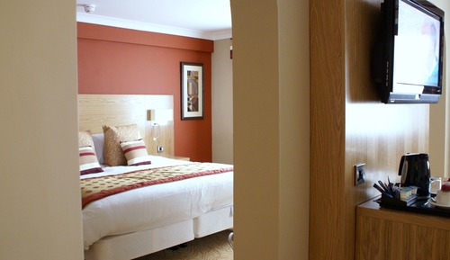 Suite, 1 cama de matrimonio grande con sofá cama