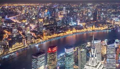 1 King Bed with Bund River View