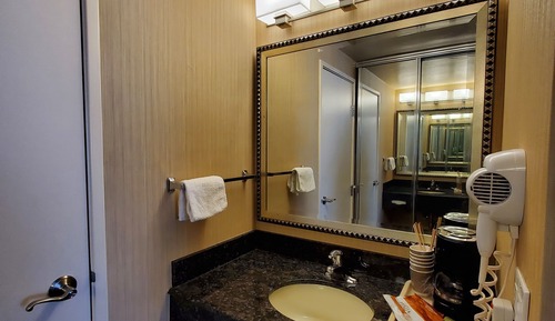 Habitación presidencial, 1 cama de matrimonio grande con sofá cama, balcón